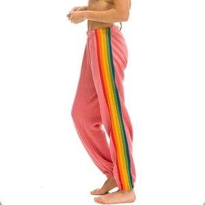 Aviator Nation 5 Stripe Sweatpants EUC